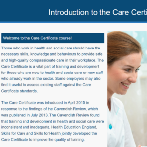 Care Certificate Unit 1 Slide